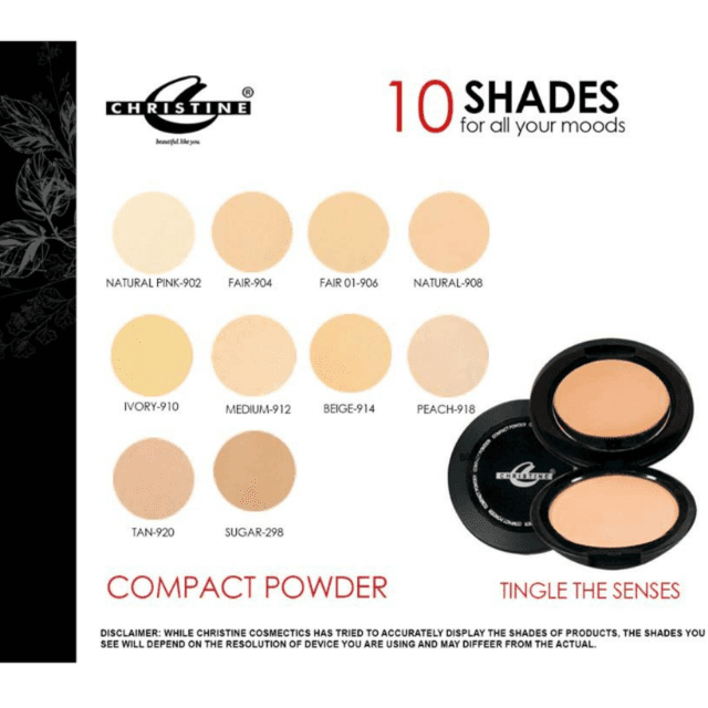 ( Christine ) Face Powder Available In 10 Shades