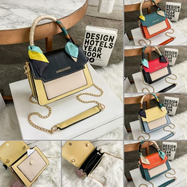CHARLES & KEITH Crossbody Womens Bags