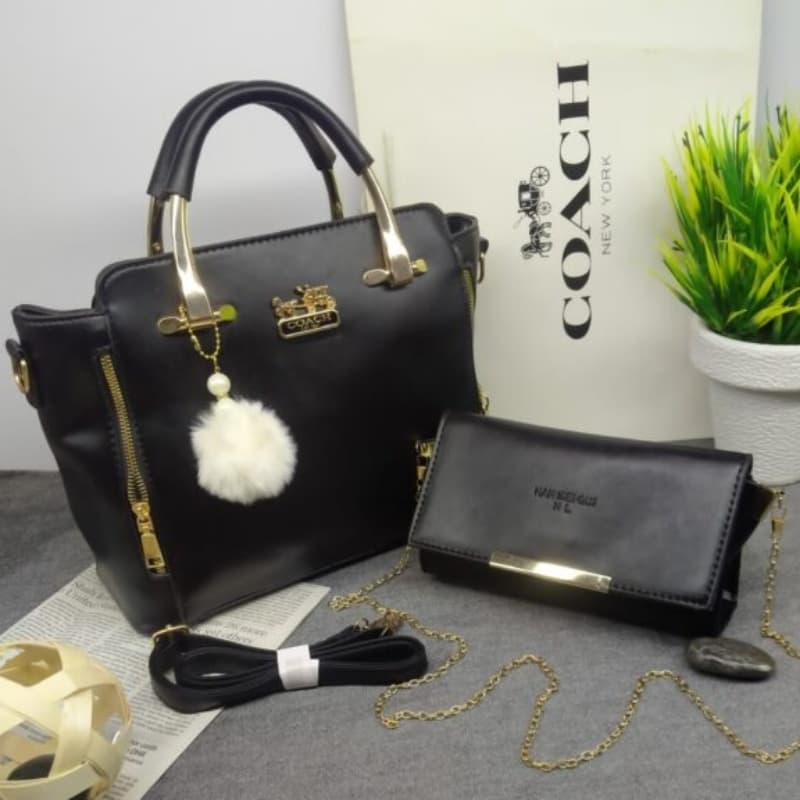 COACH BAG WITH MOBILE WALLET
