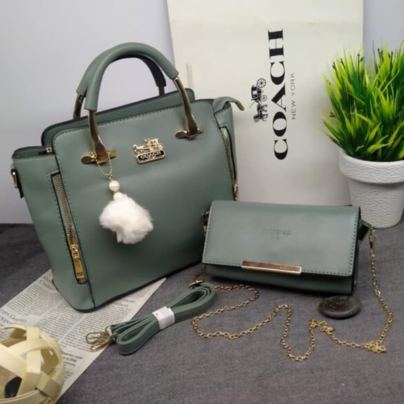 COACH BAG WITH MOBILE WALLET