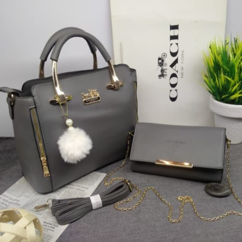 COACH BAG WITH MOBILE WALLET