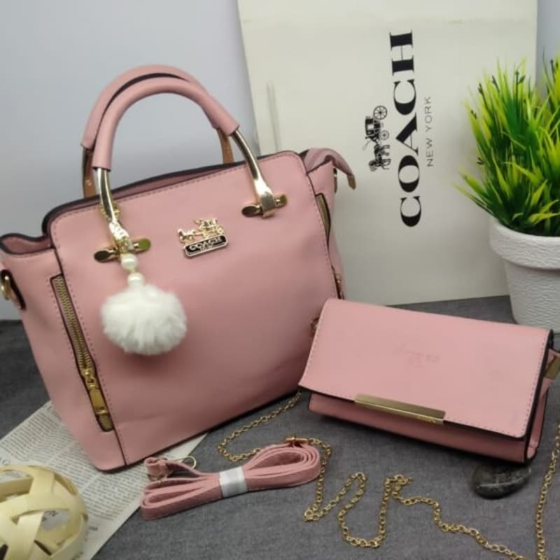 COACH BAG WITH MOBILE WALLET