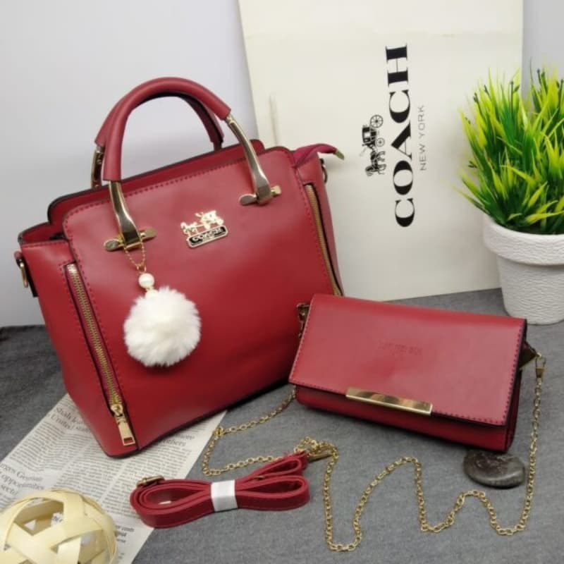 COACH BAG WITH MOBILE WALLET
