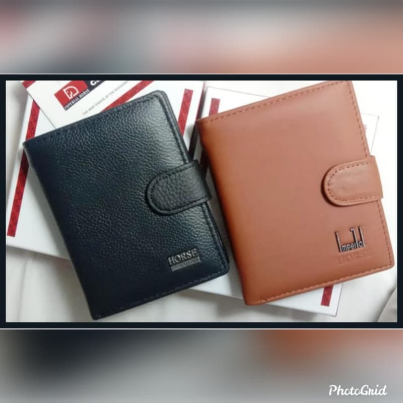 Imperial Horse Real Leather Book Style Wallet 