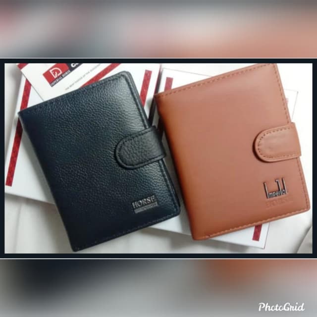 Imperial Horse Real Leather Book Style Wallet 