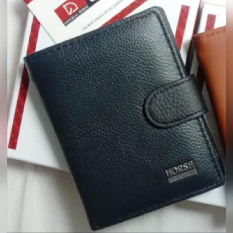 Imperial Horse Real Leather Book Style Wallet 