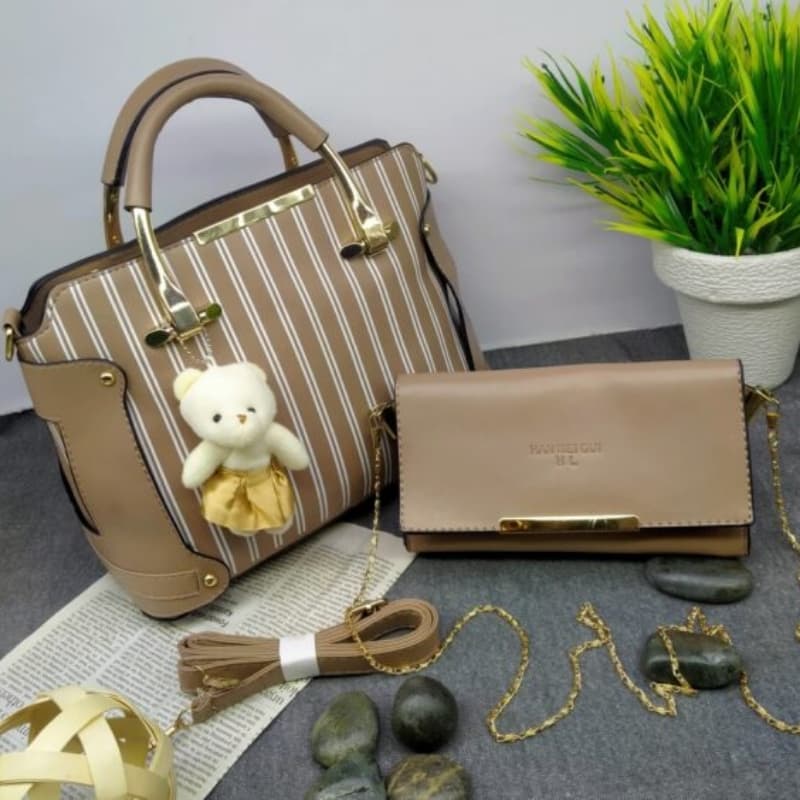 High Quality 2 Pcs Women Hand Bag Set
