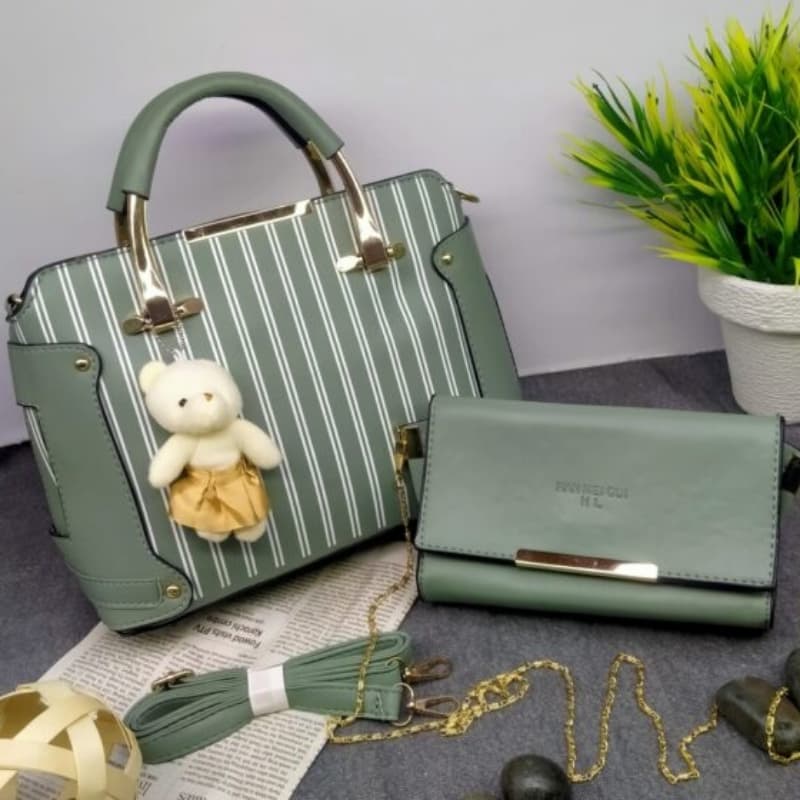 High Quality 2 Pcs Women Hand Bag Set