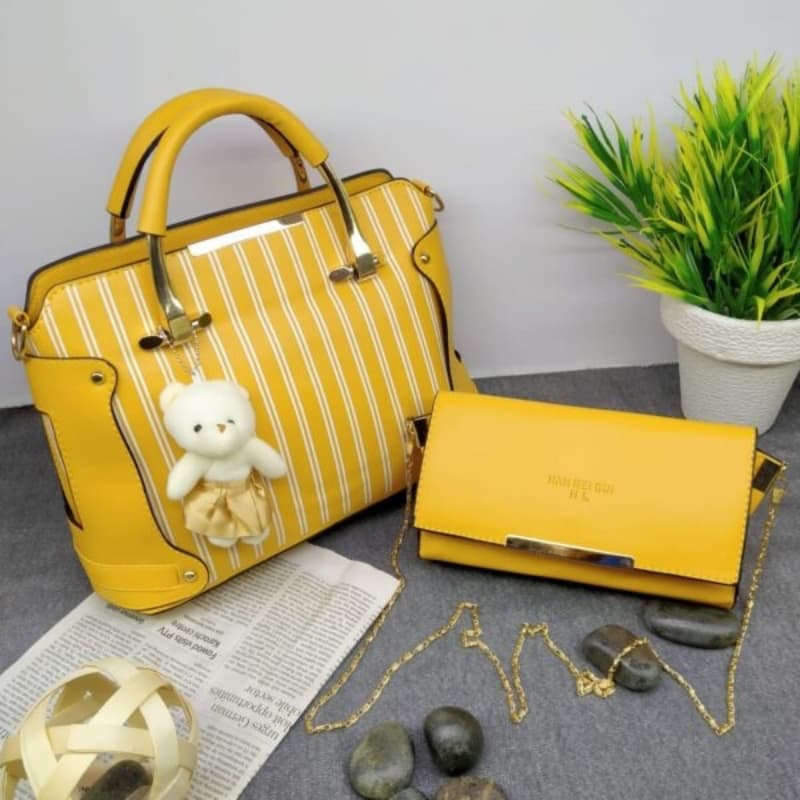 High Quality 2 Pcs Women Hand Bag Set