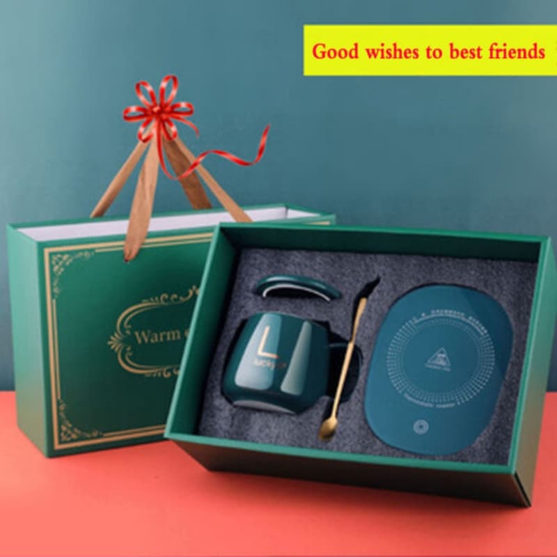 Electric Mug Warmer Heater Set